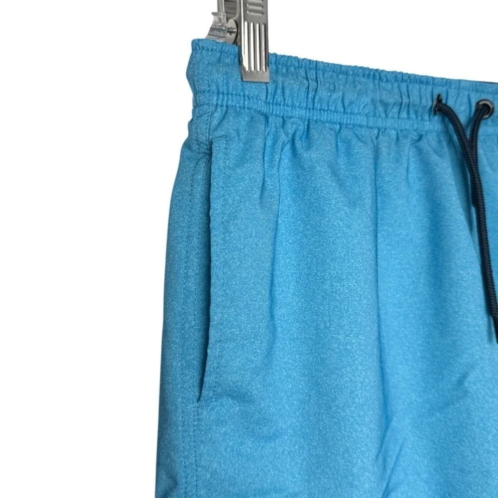 Spyder Boys Striped Board Shorts Swim Trunks Large 14/16 Blue Multicolor Logo